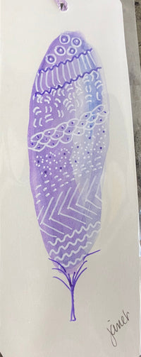 Bookmarks - Feather Designs