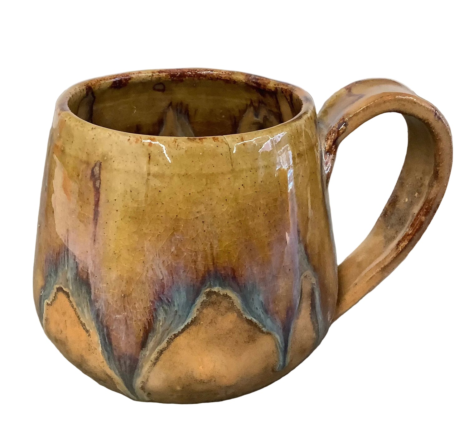 Glazed Pottery Mugs