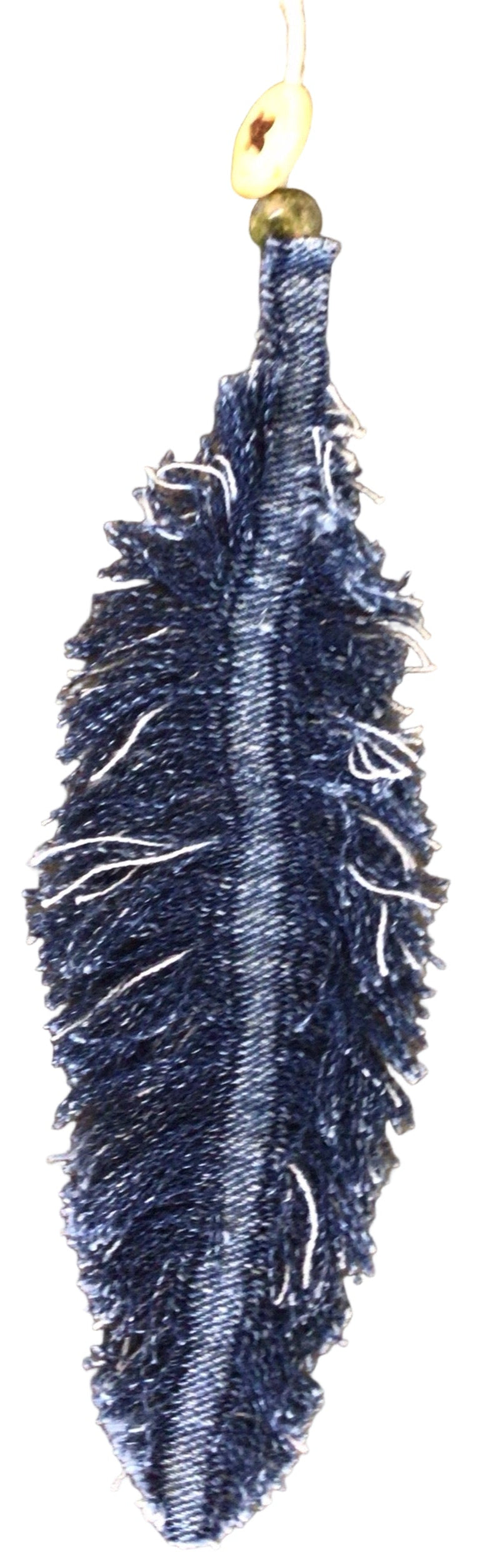 Upcycled Fabric Feathers