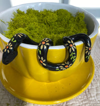 Whimsical Polymer Clay Snakes