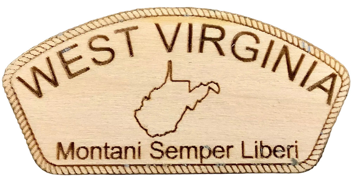 WV Wooden Magnets