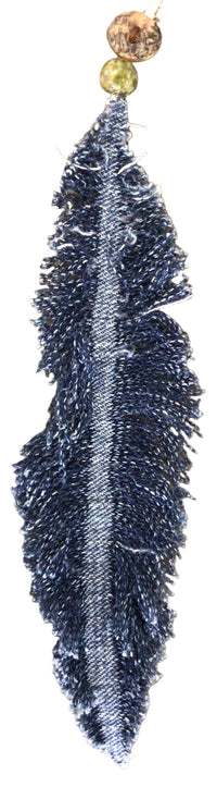 Upcycled Fabric Feathers