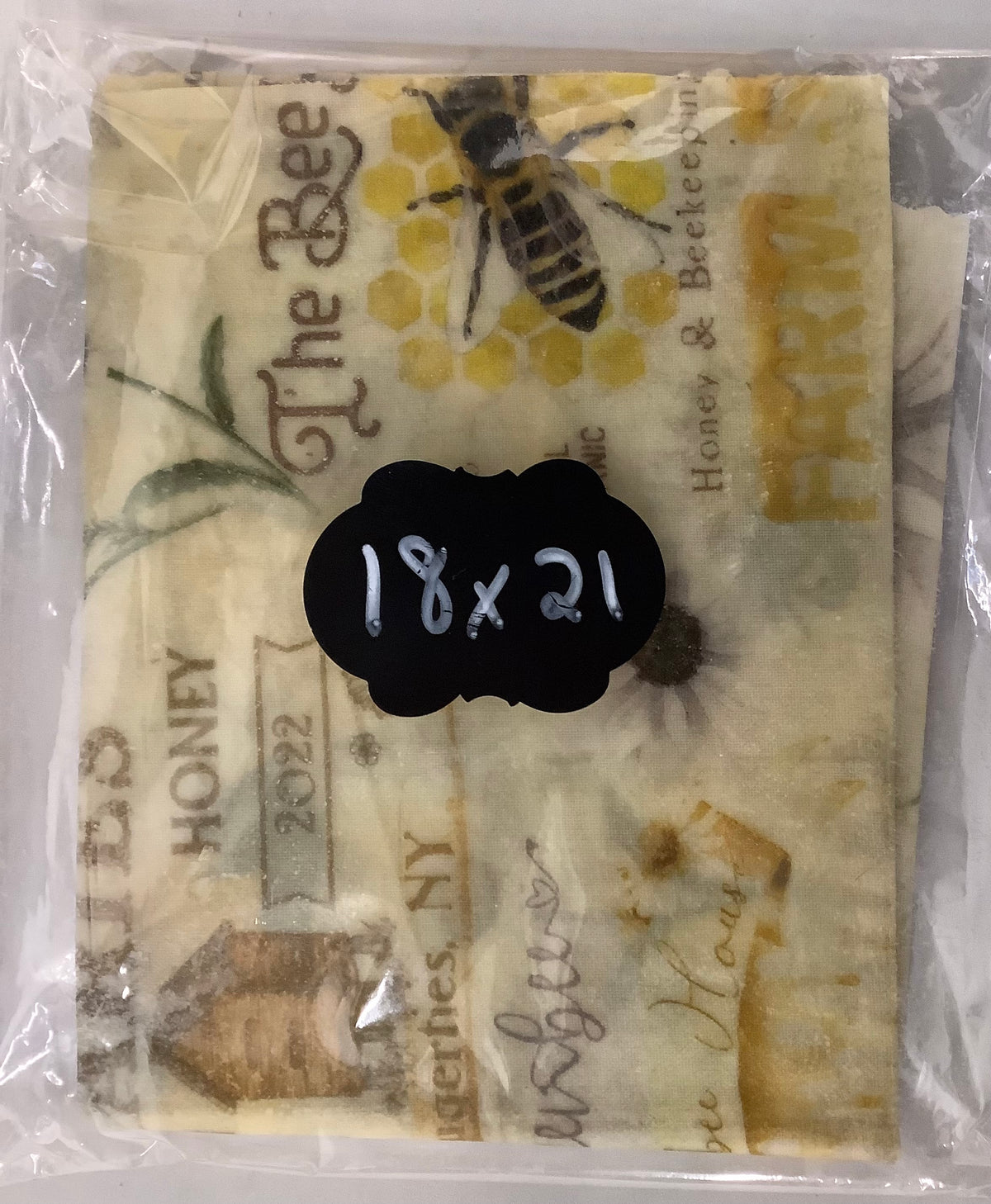 Beeswax Food Wrap - 18"x21"