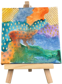 Tiny Art with Easel