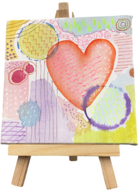 Tiny Art with Easel