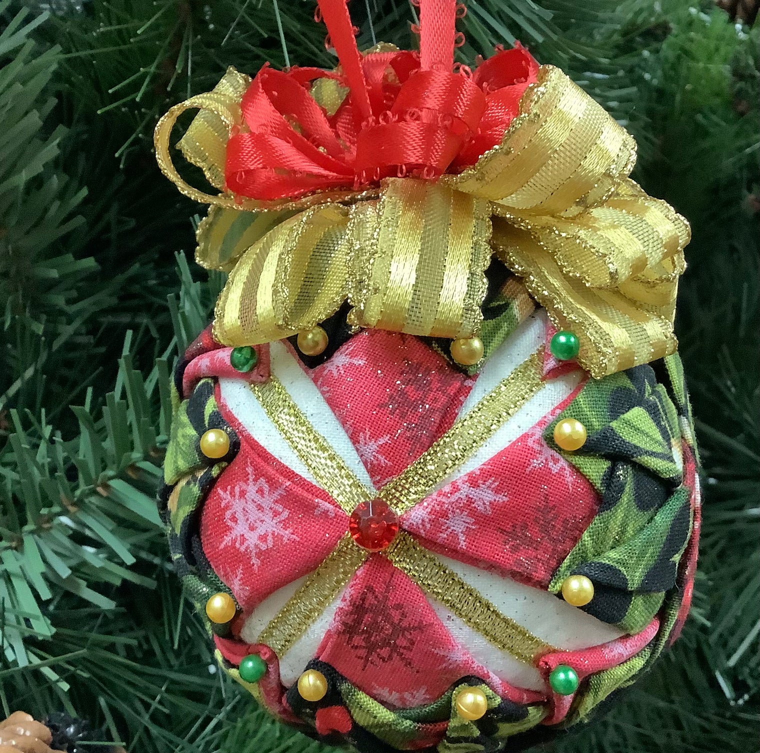 Quilted Ornaments