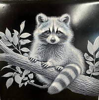 Laser Engraved Ceramic Tile