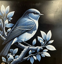 Laser Engraved Ceramic Tile