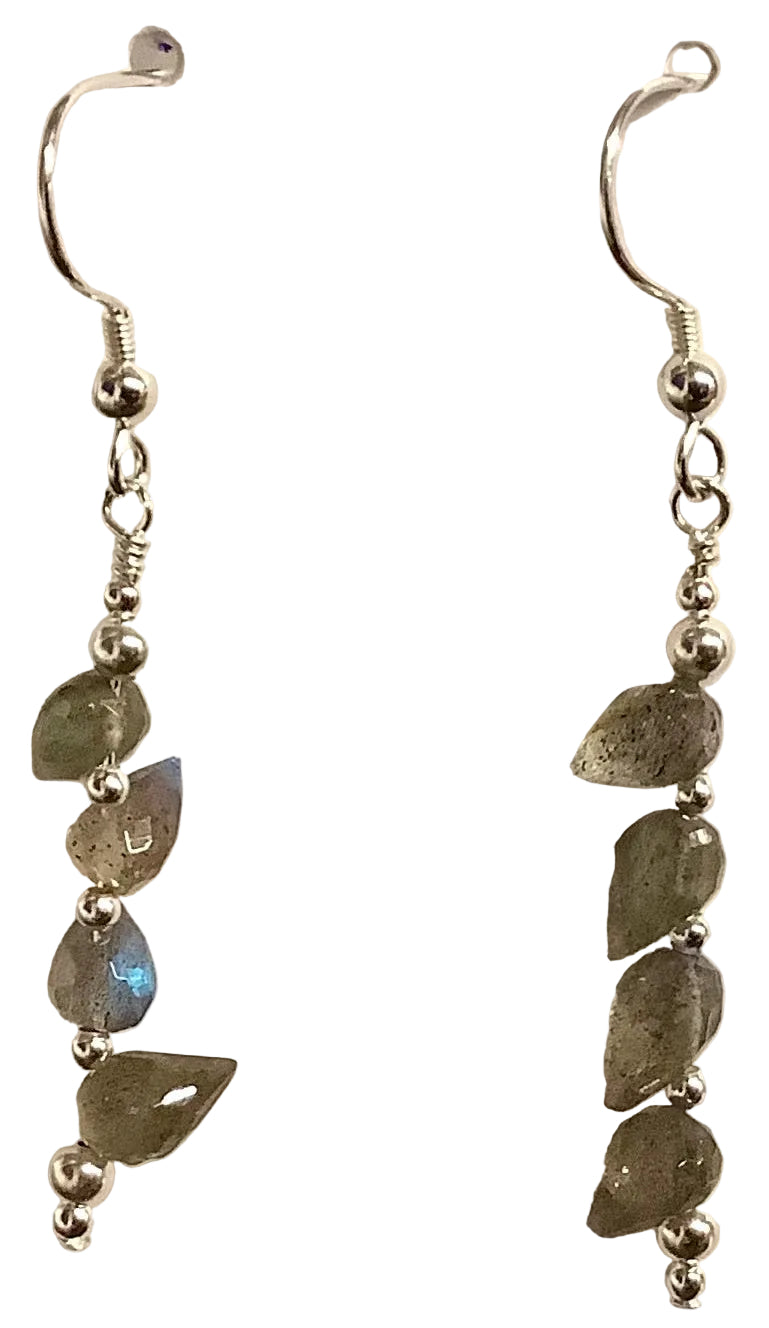 Labradorite Earrings