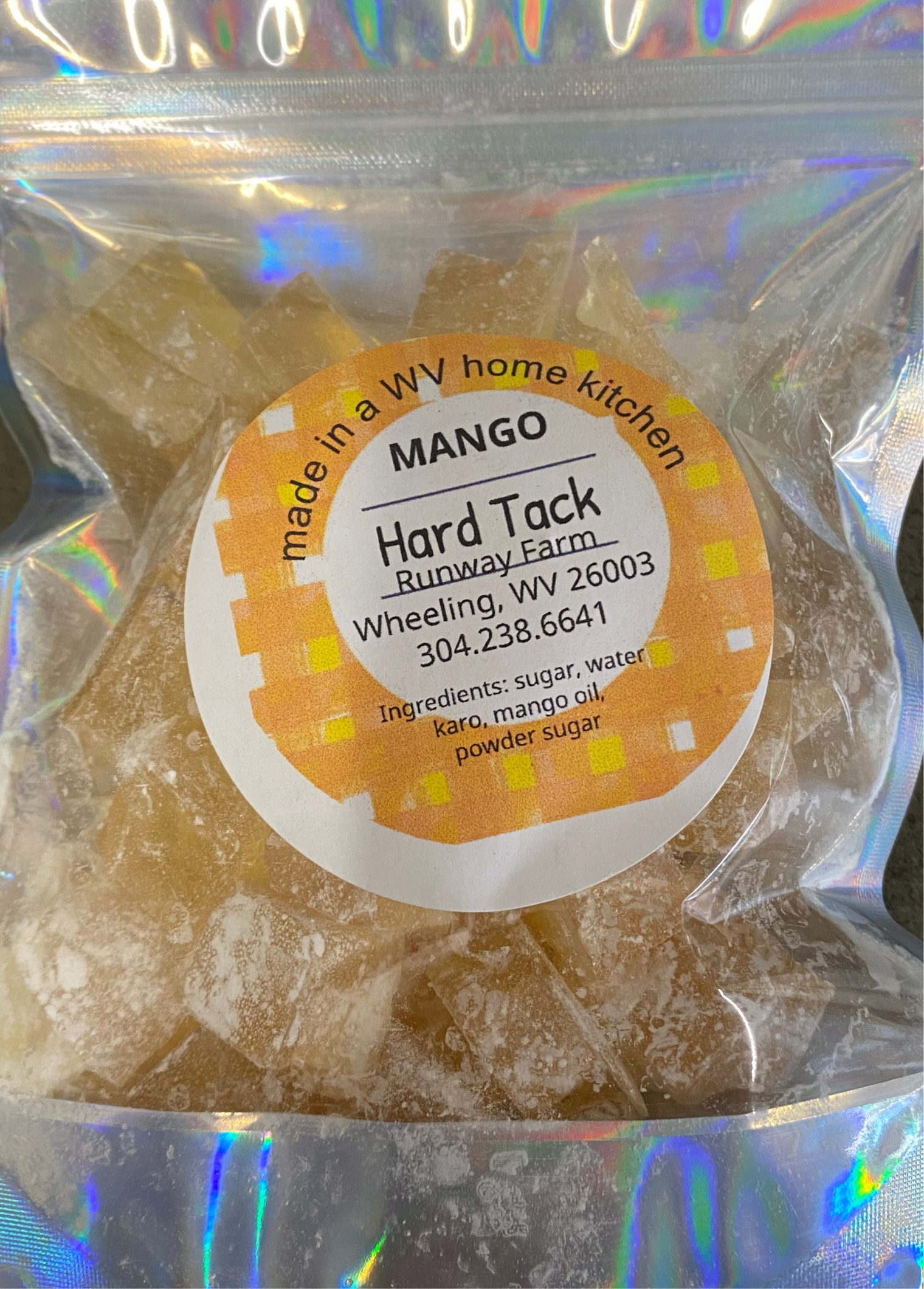 Hard Tack Candy Half-Pint Bag