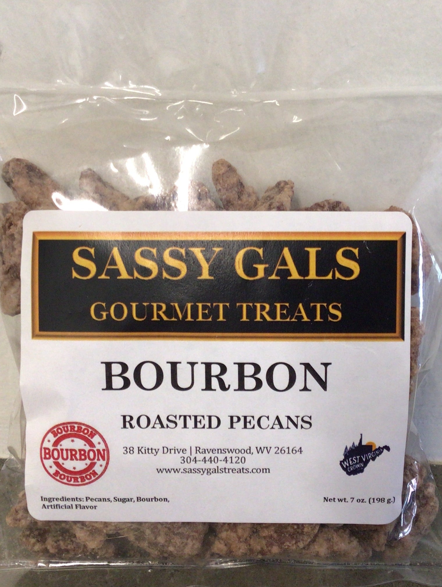 7-oz Bourbon Roasted Pecans
