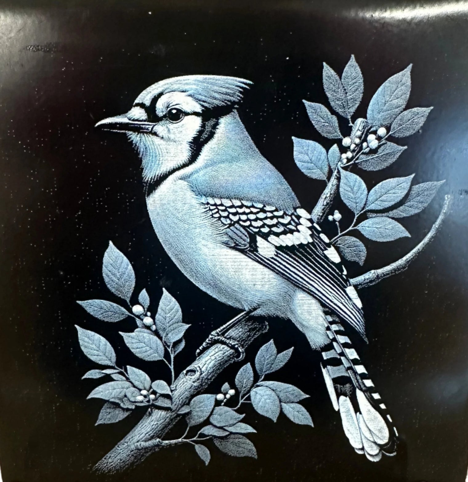 Laser Engraved Ceramic Tile