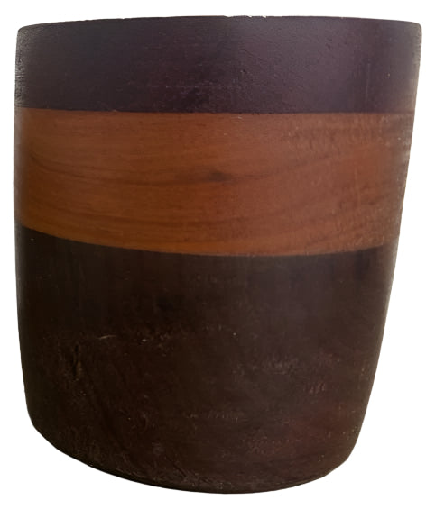 Pen Holder Wood Cup