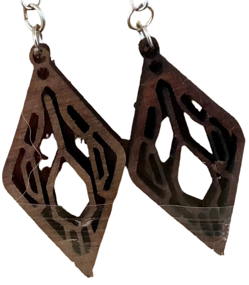 Wood Craft Earrings