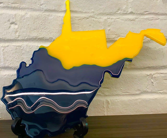 WV Resin Plaque