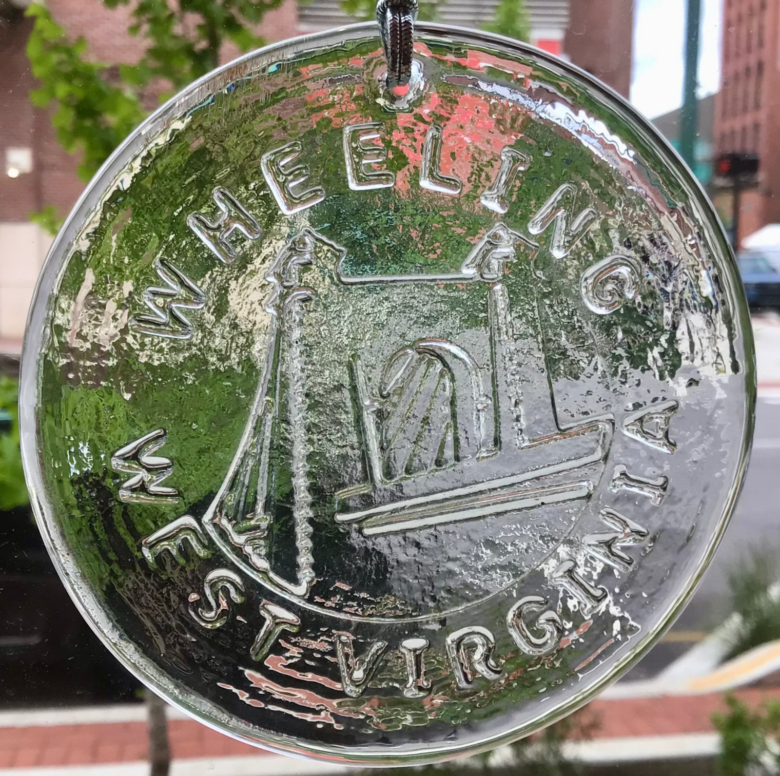 Suspension Bridge Suncatcher