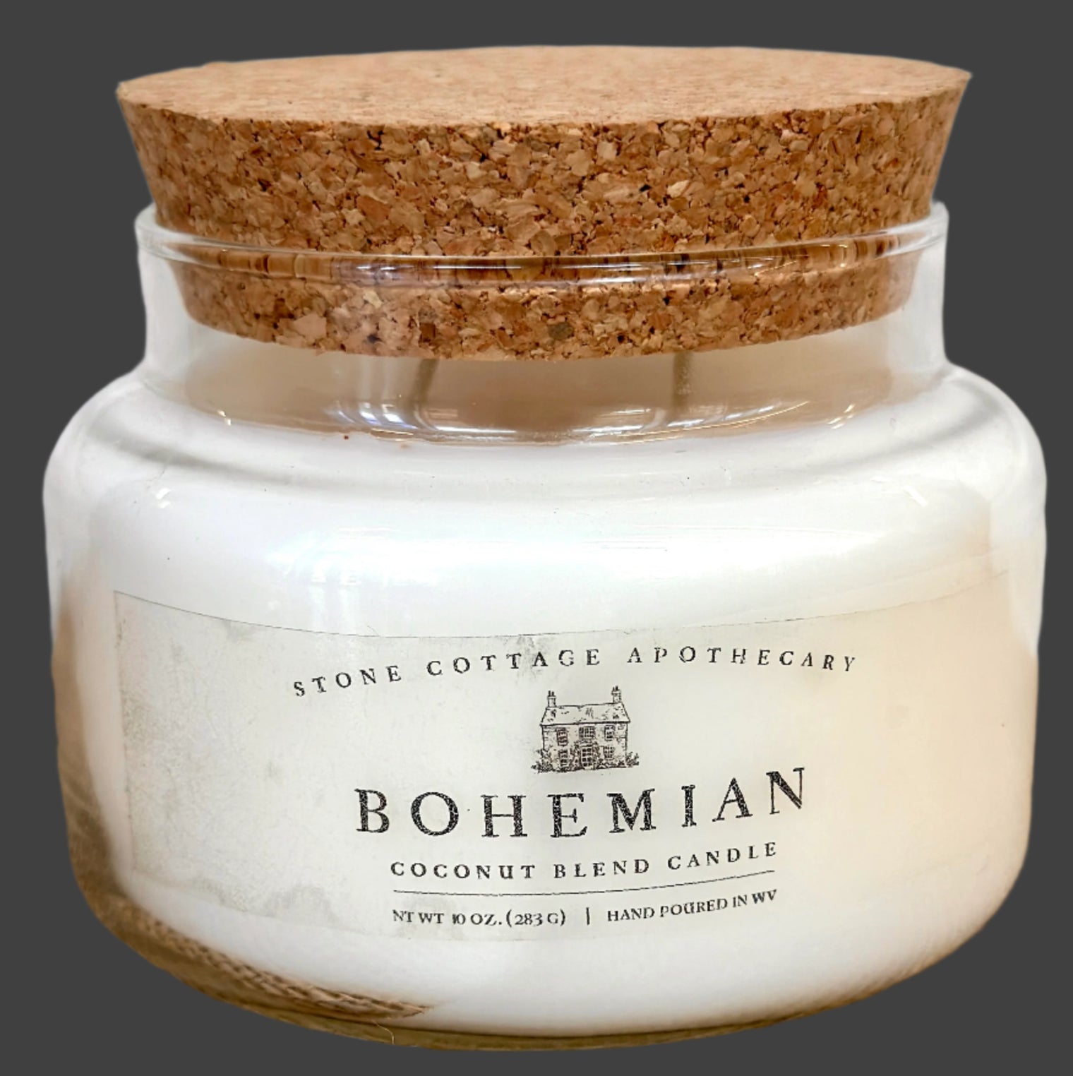 Hand-made Candle - 10 oz