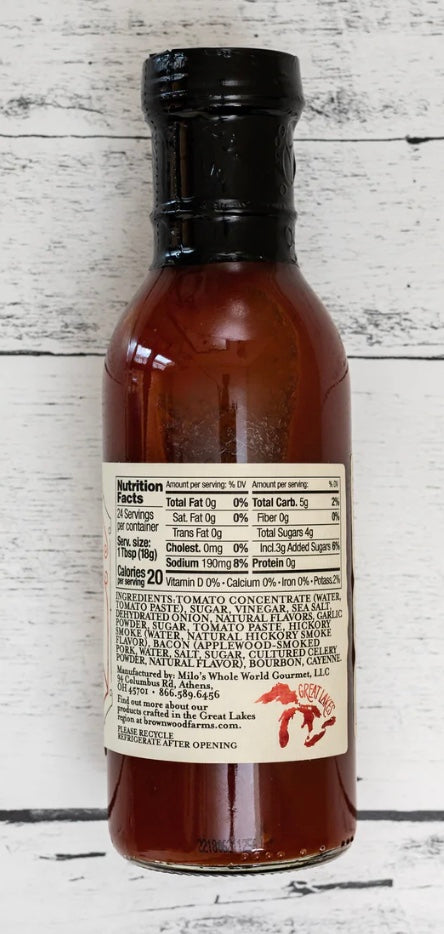 Bacon Ketchup with Bourbon