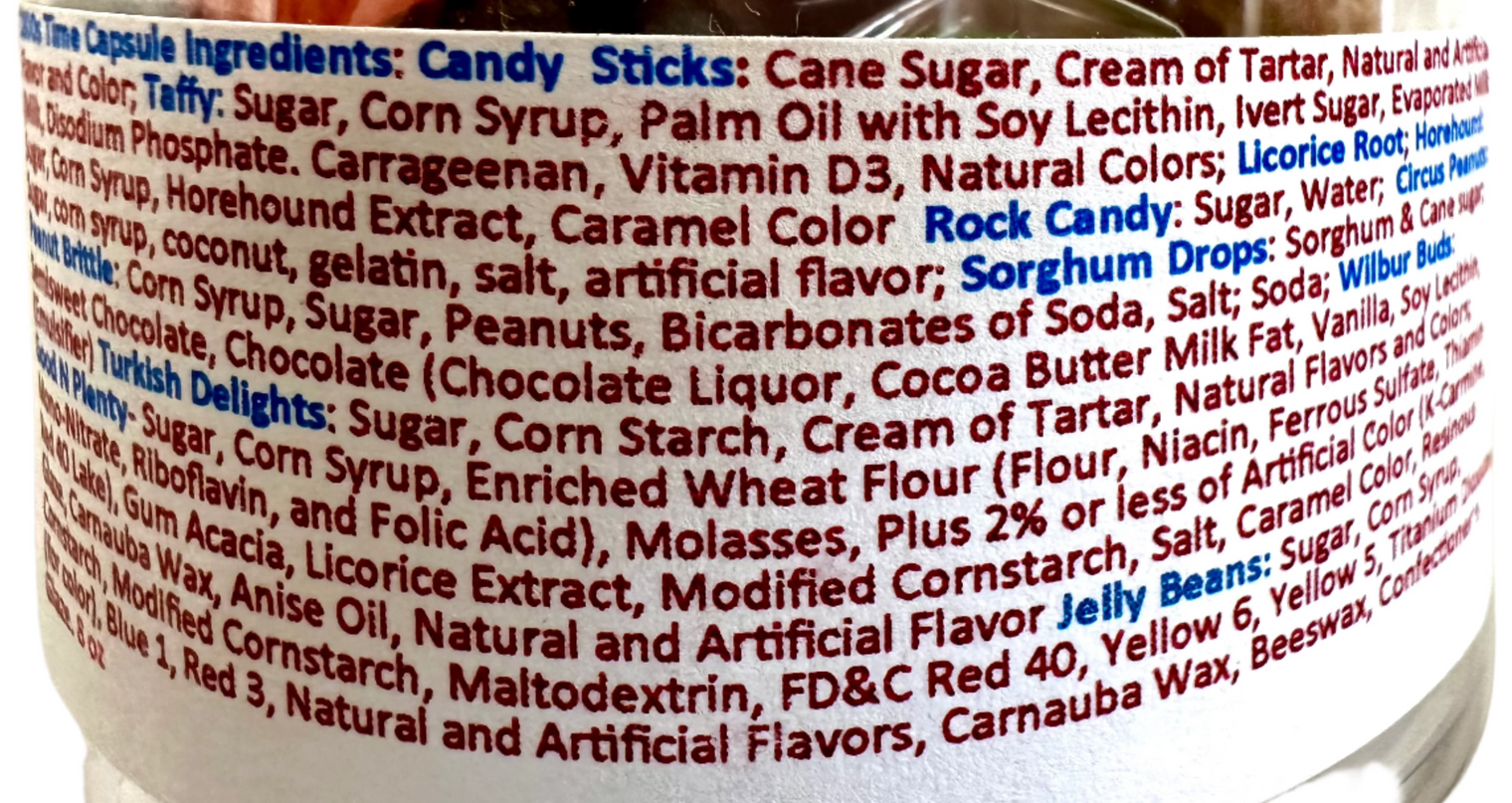 1800's Time Capsule Candy Mix from True Treats – The Wheeling 1800's Time Capsule Candy Mix from True Treats – The Wheeling