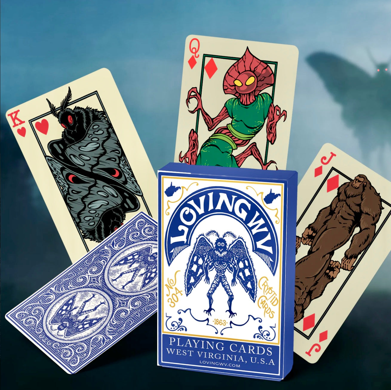Cryptid Playing Cards Cryptid Playing Cards