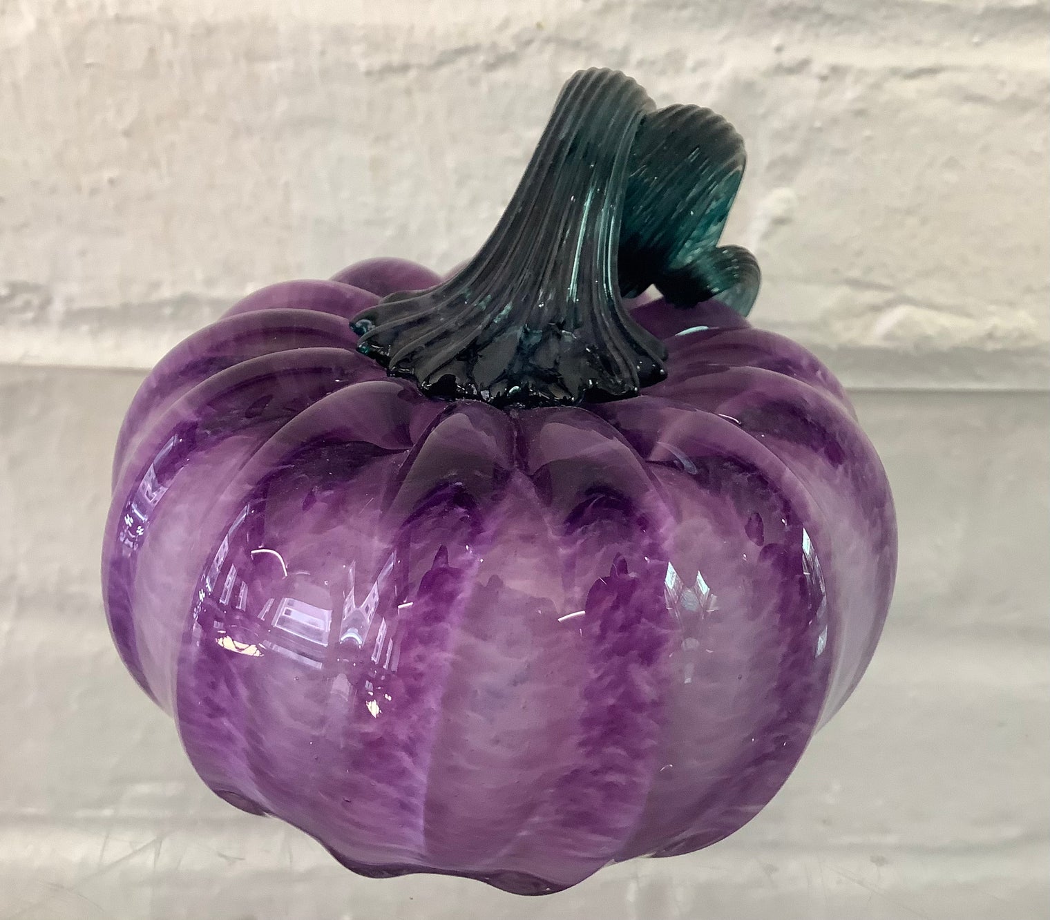 Blown Glass Pumpkin