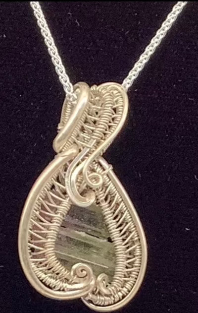 Bi-Color Tourmaline Pendant