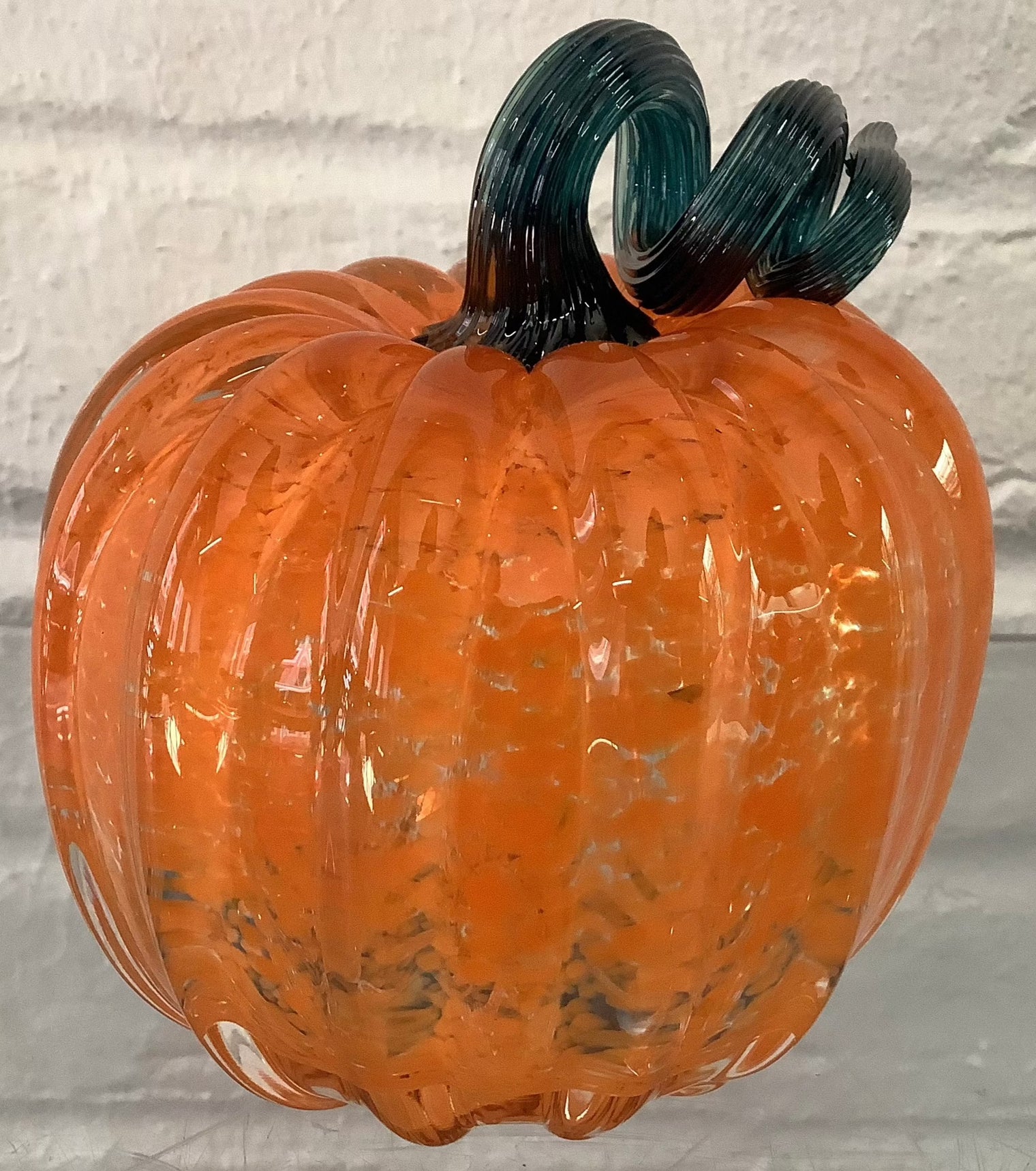 Blown Glass Pumpkin