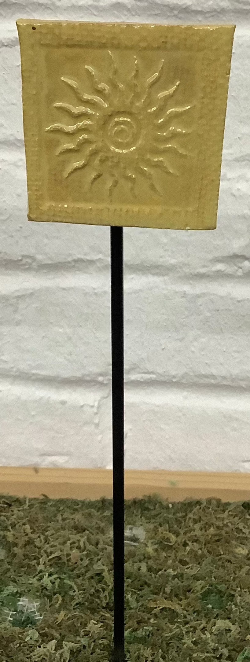Ceramic Symbols Garden Stake