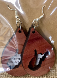 WV Wood Craft Earrings