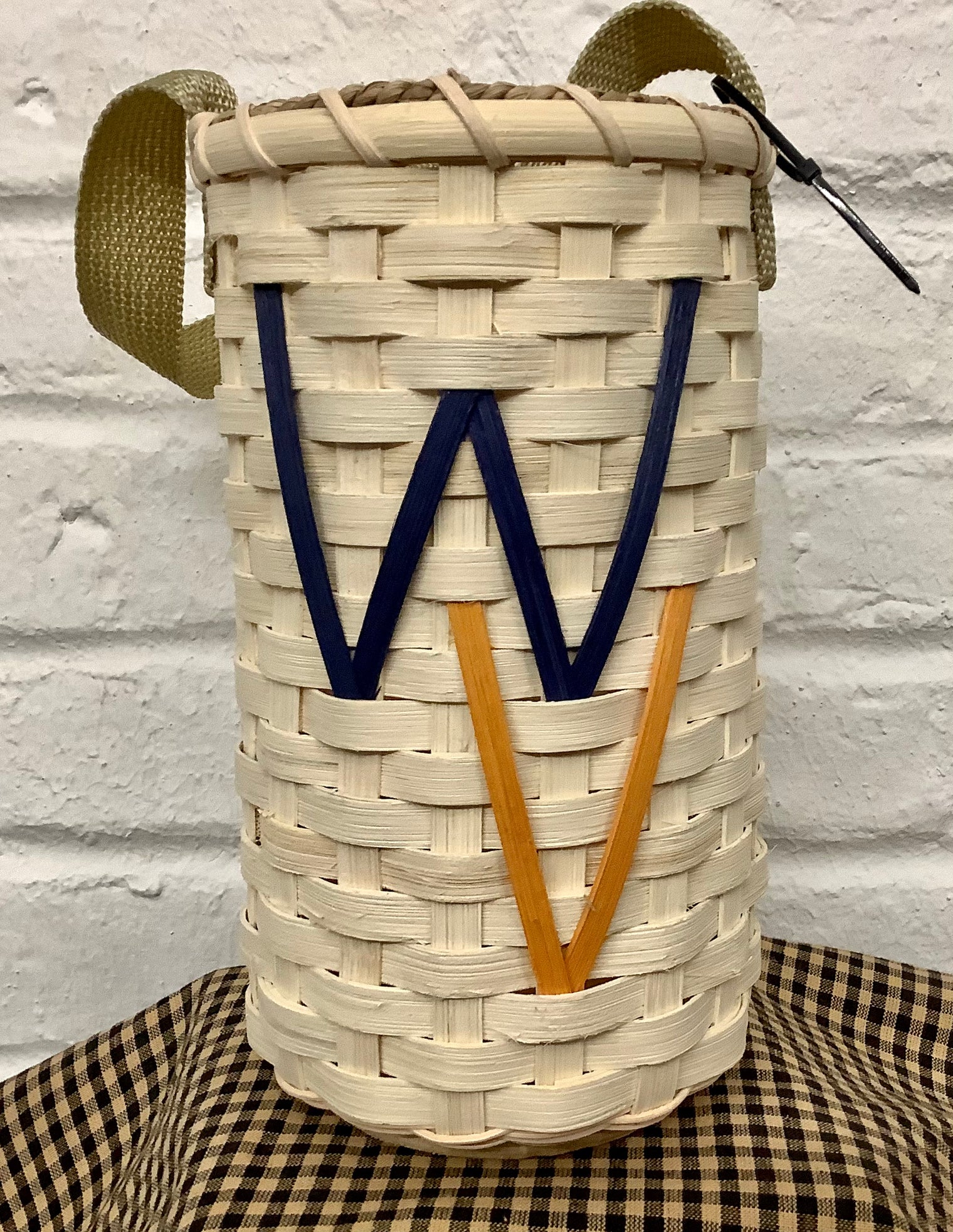 WV Wine Bottle Basket
