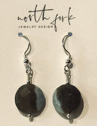 Blue Opal Earrings