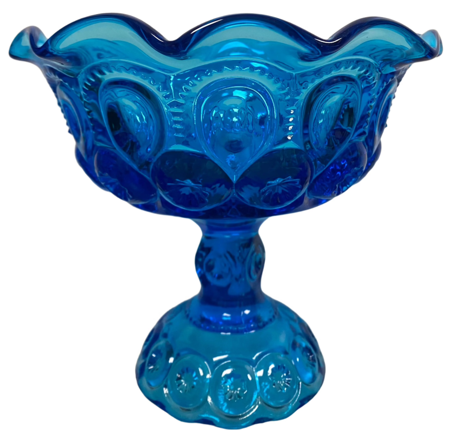 Scalloped Compote Dish
