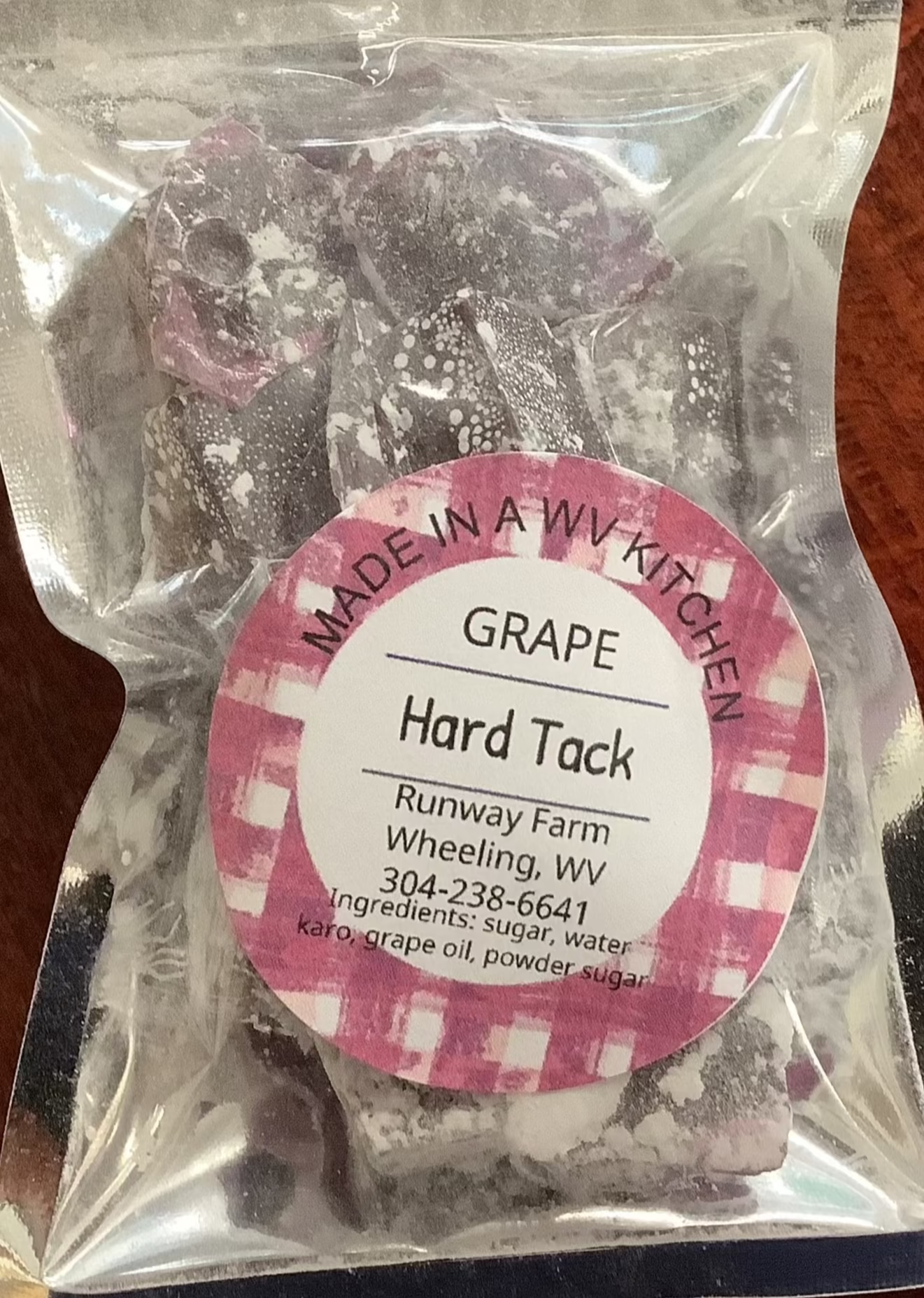 Tack Snack Hard Tack Candy - Snack Bag from Runway Farm – The Wheeling Artisan ...