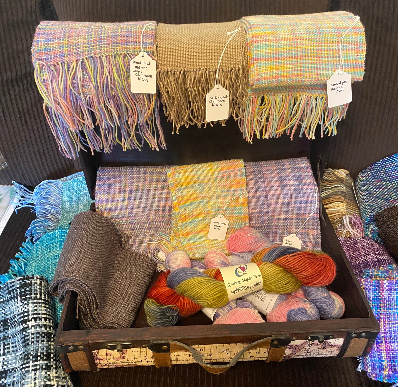 Handmade Woven Scarves