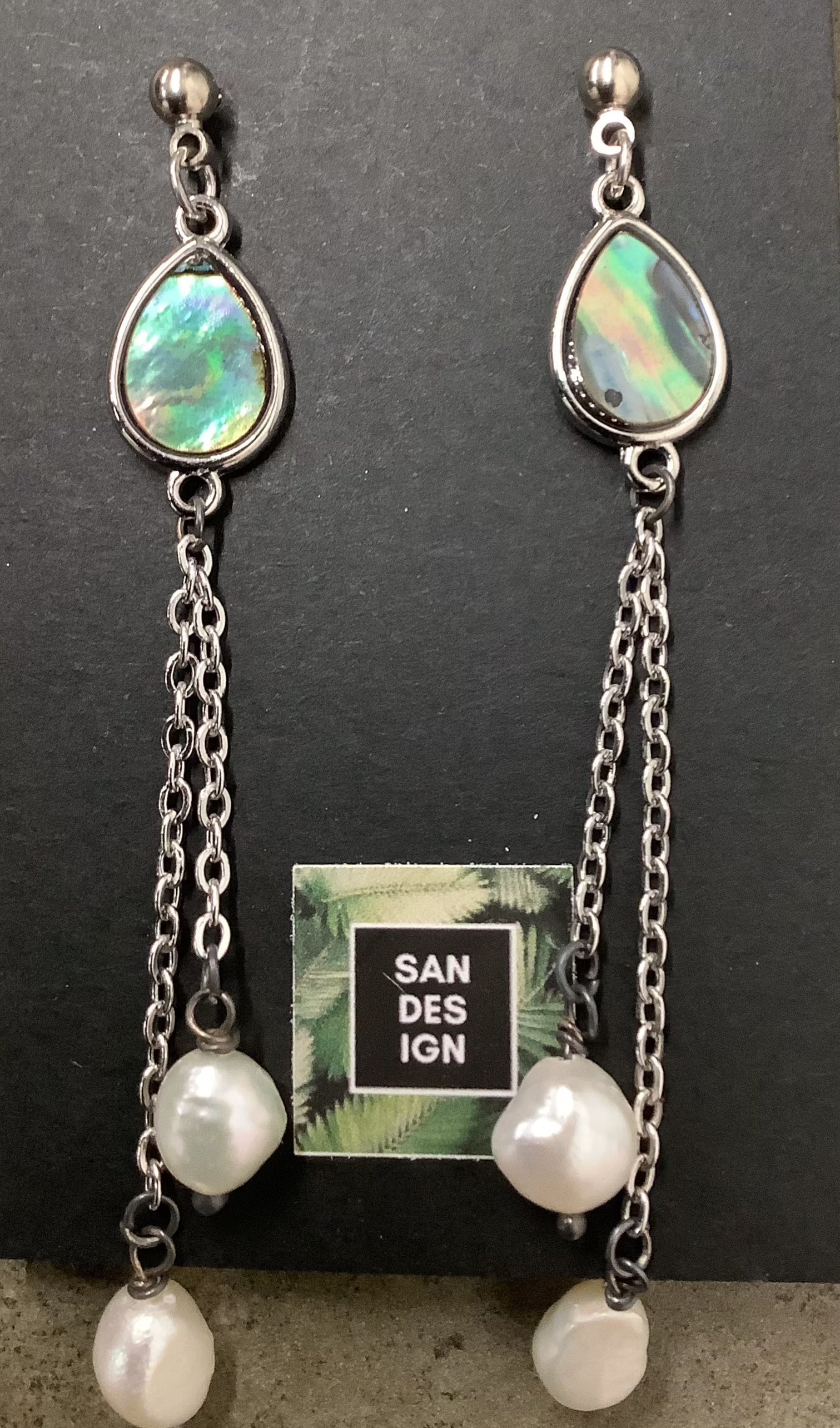 Abalone Earrings