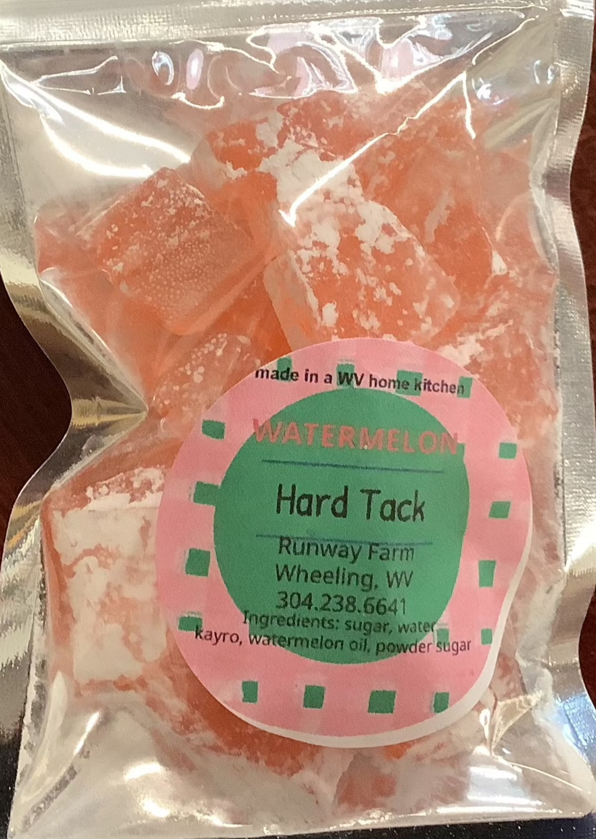 Tack Snack Hard Tack Candy - Snack Bag from Runway Farm – The Wheeling Artisan ...