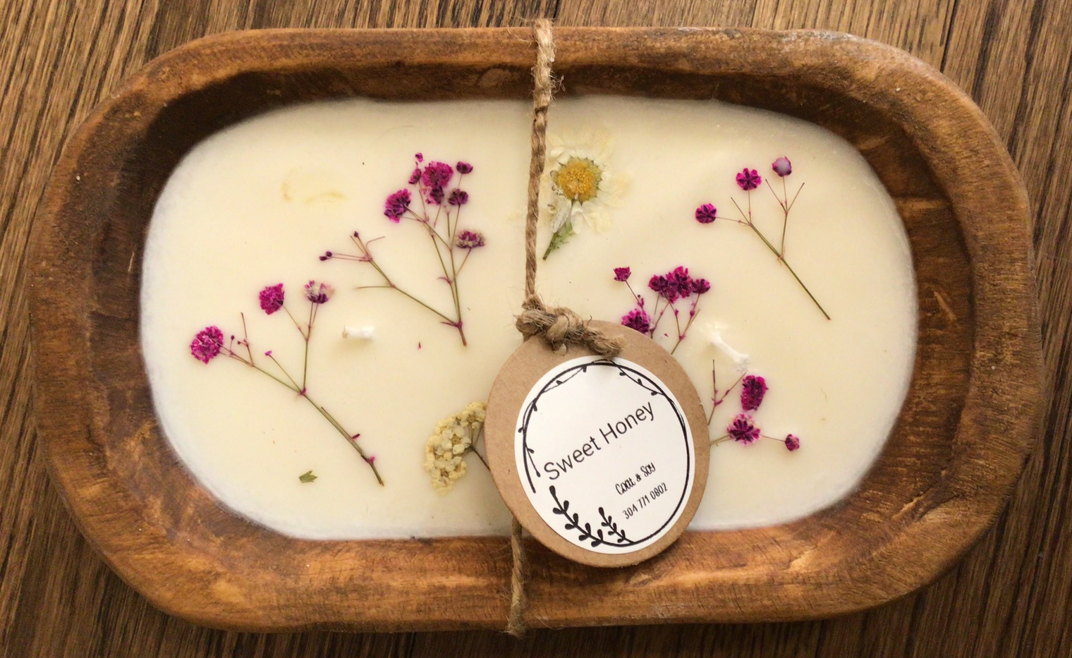 Dough Bowl Candle