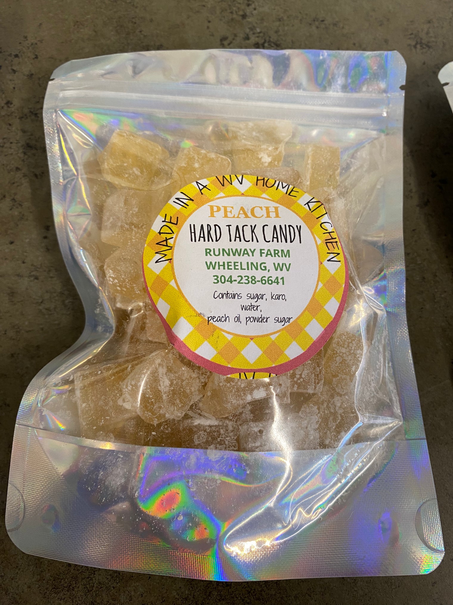 Hard Tack Candy Half-Pint Bag