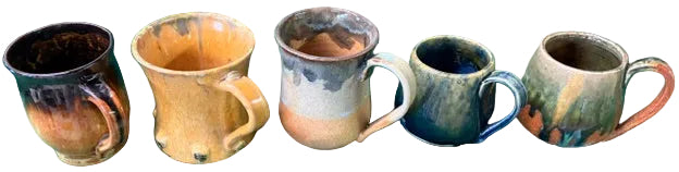 Handmade Pottery Mugs