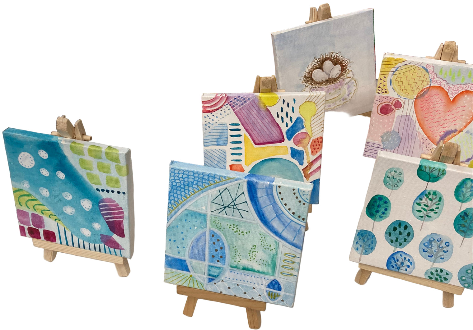 Tiny Art with Easel