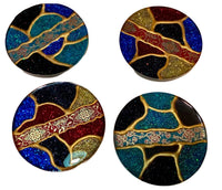 Coaster Set & Holder