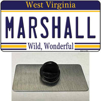 WV License Plate Metal Pins