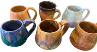 Glazed Pottery Mugs