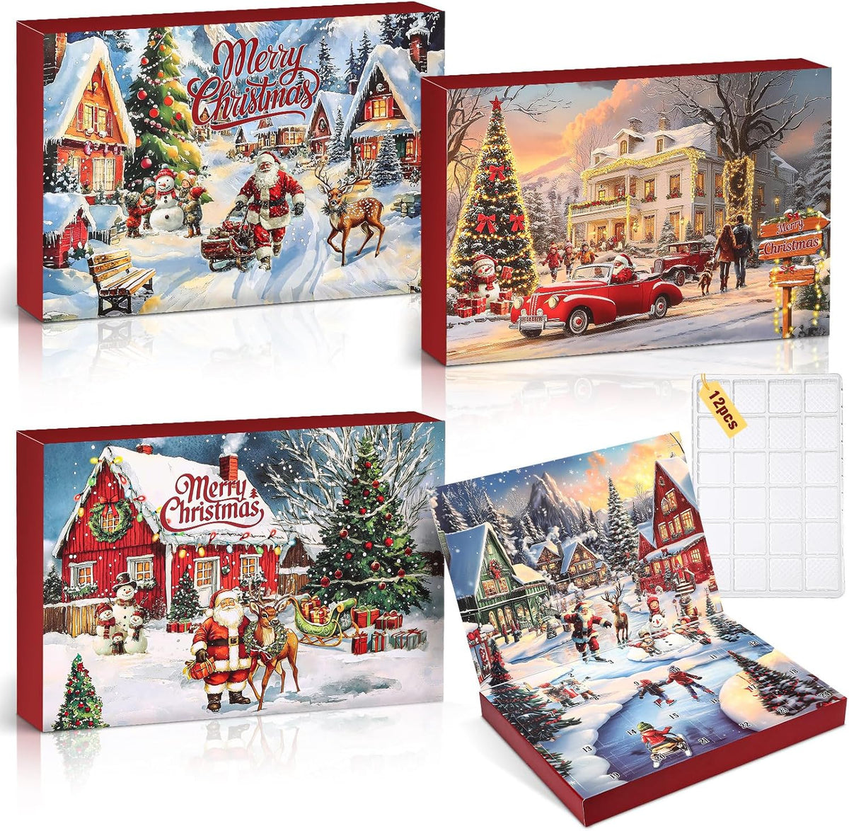 Advent Calendars - Santa Claus Theme