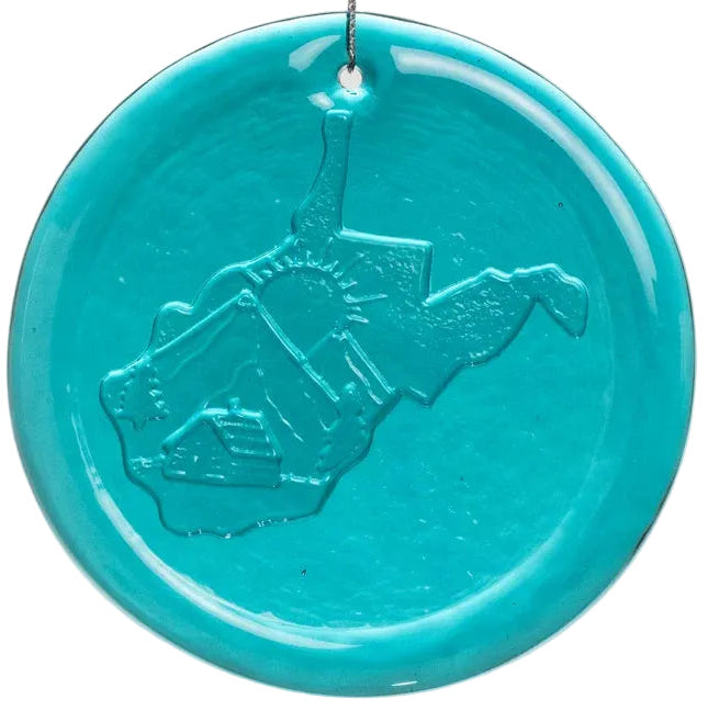 Take Me Home Glass Suncatcher
