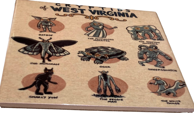 Cryptids Trivet/Plaque