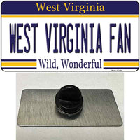 WV License Plate Metal Pins