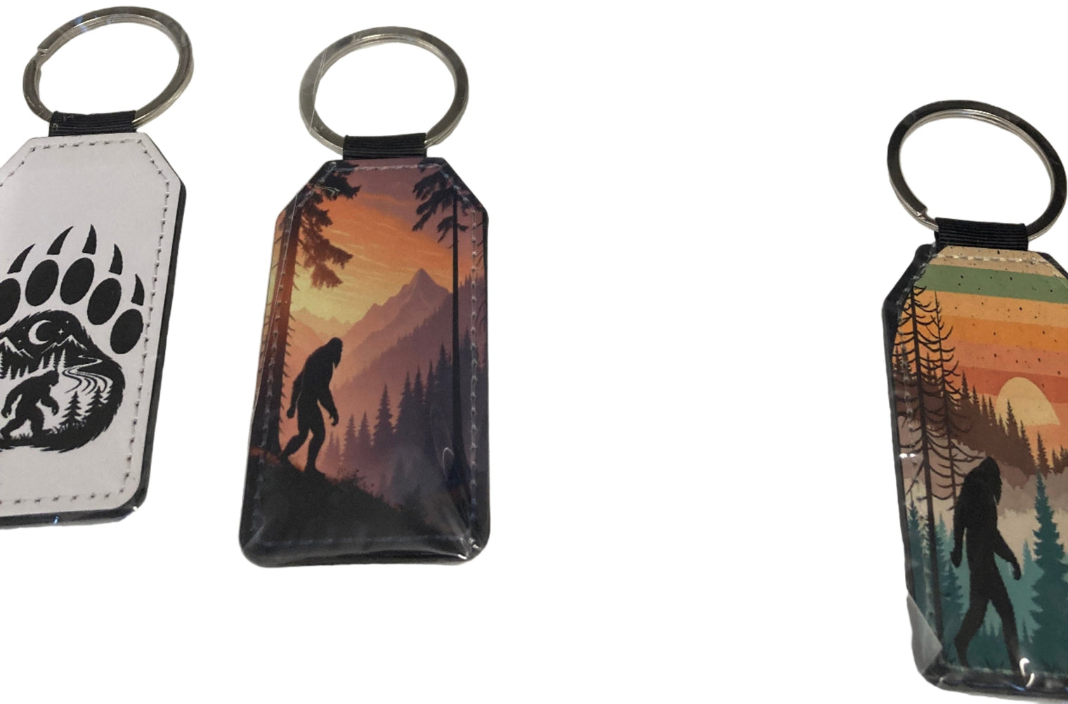Bigfoot Keyrings