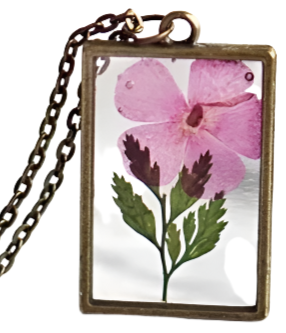 August Birth Flower Necklace