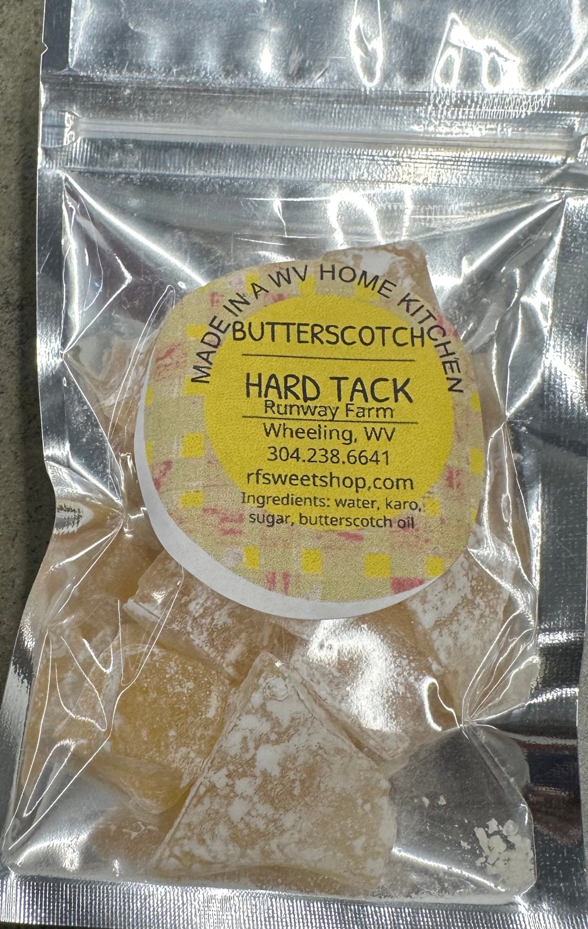 Tack Snack Hard Tack Candy - Snack Bag from Runway Farm – The Wheeling Artisan ...